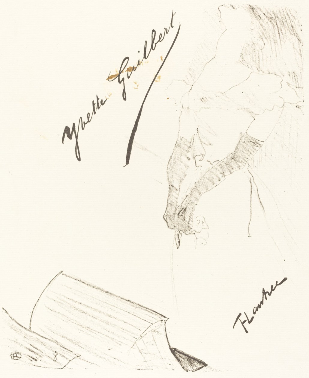 cephe parçası by Henri de Toulouse Lautrec