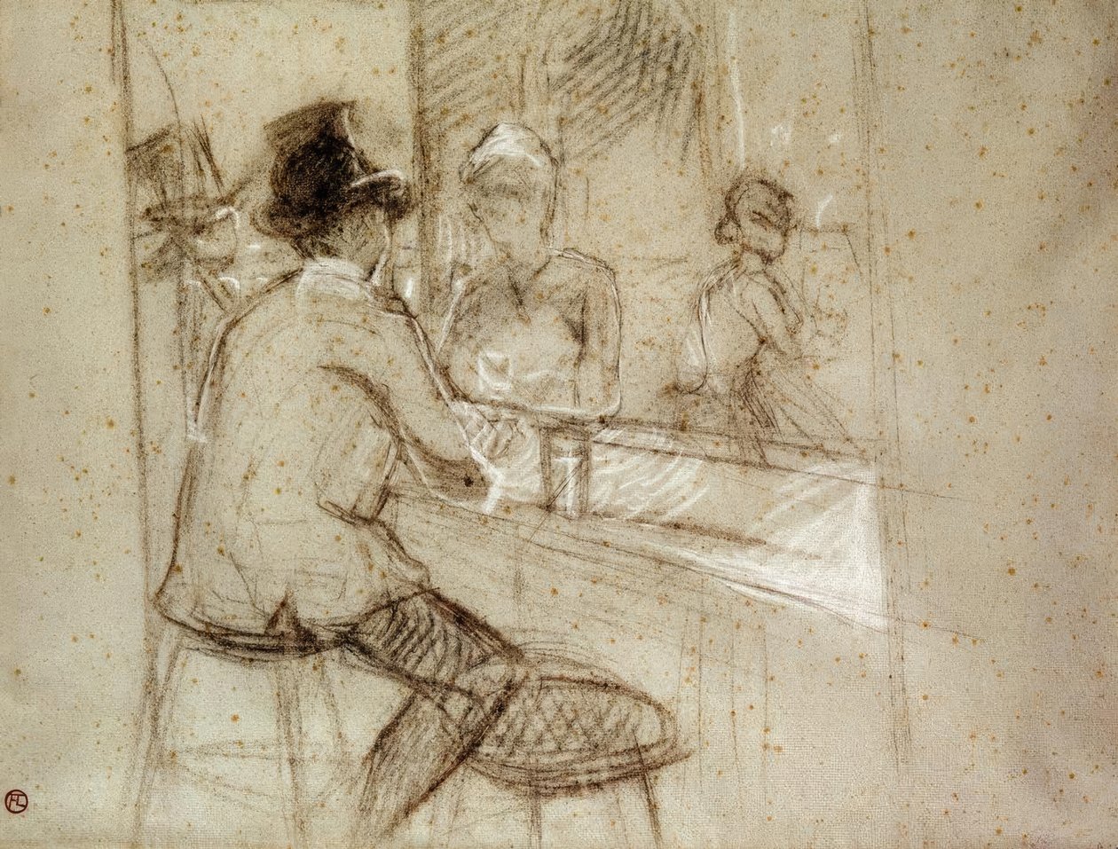 Cin Kokteyli by Henri de Toulouse Lautrec