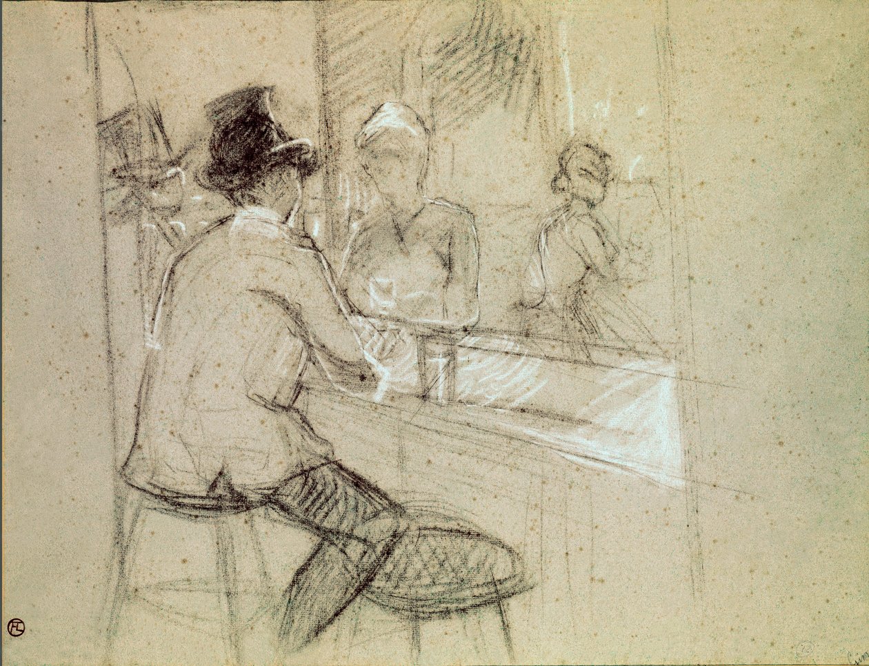 Cin kokteylleri by Henri de Toulouse Lautrec