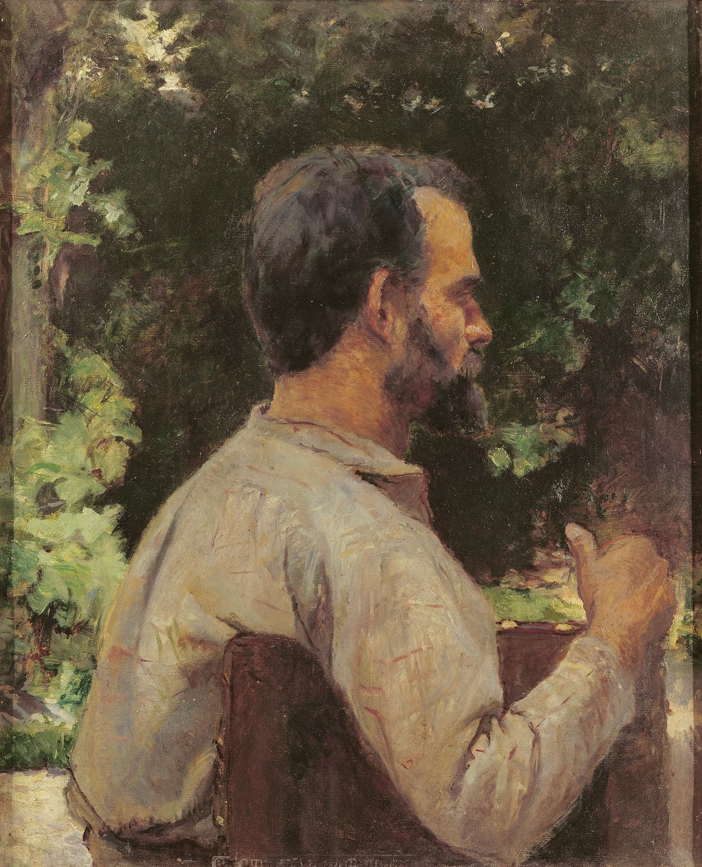 Bir Adamın Başı, Mösyö Etienne Devismes, 1882 by Henri de Toulouse Lautrec