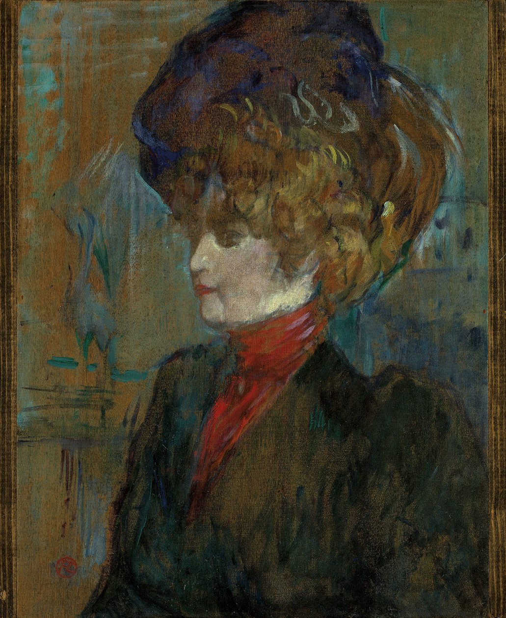 Bir İngiliz Lady Başkanı; Bir İngiliz Hanımın Başkanı, 1898 by Henri de Toulouse Lautrec