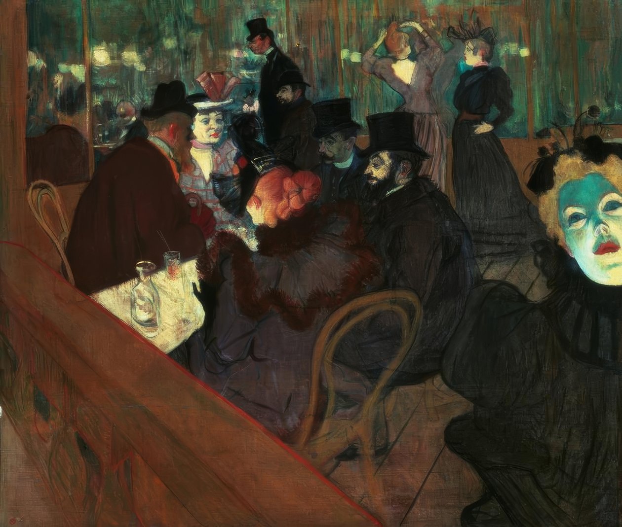Ben Moulin Rouge by Henri de Toulouse Lautrec