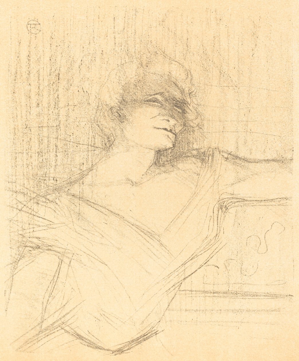 "La glu" da ("La glu" da) by Henri de Toulouse Lautrec