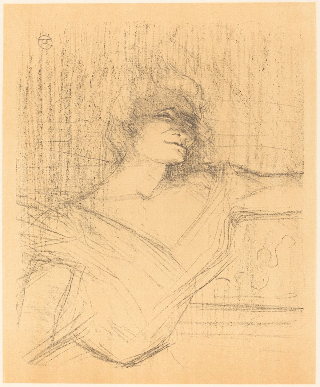 Tutkaldaki Tutkal, 1898. by Henri de Toulouse Lautrec