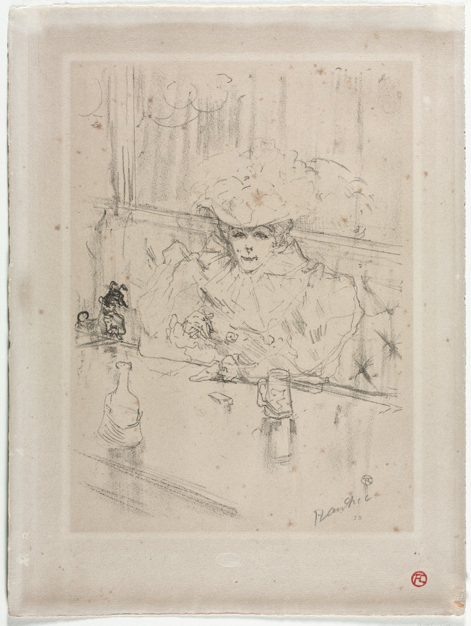 Hanneton'da by Henri de Toulouse Lautrec