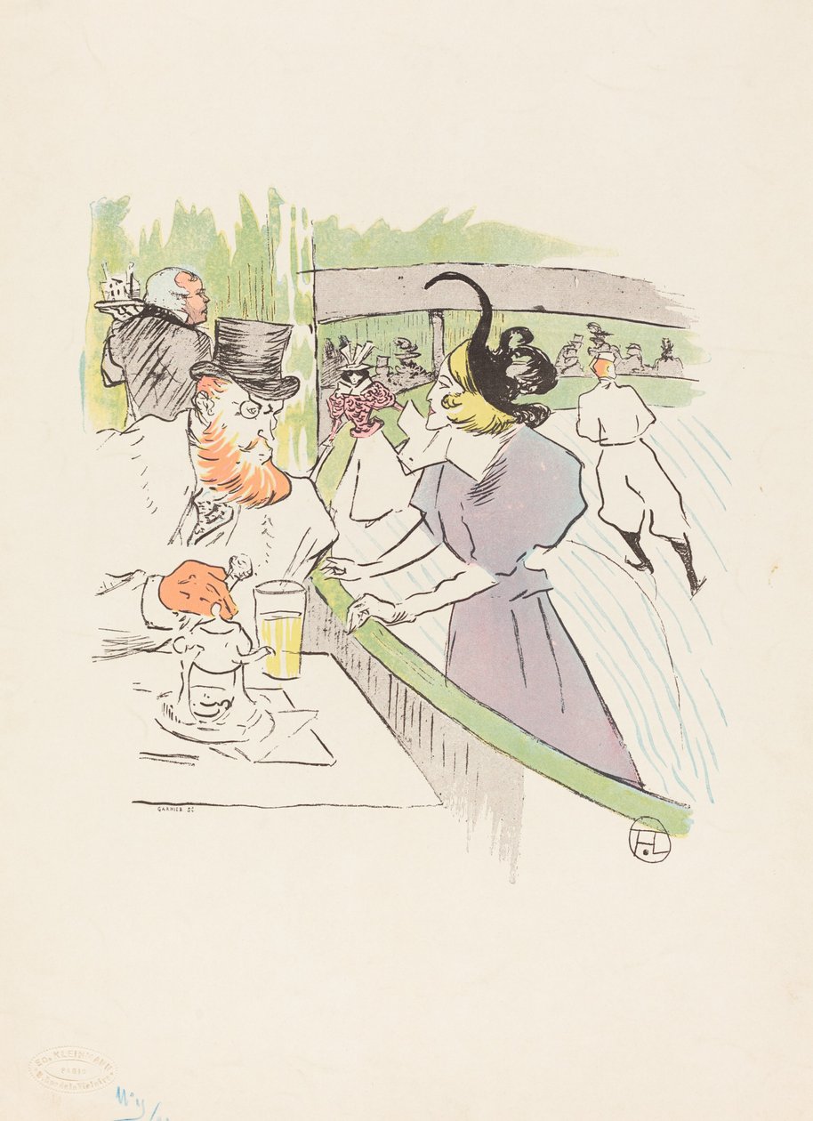 Buz Pateninde Profesyonel Güzellik by Henri de Toulouse Lautrec
