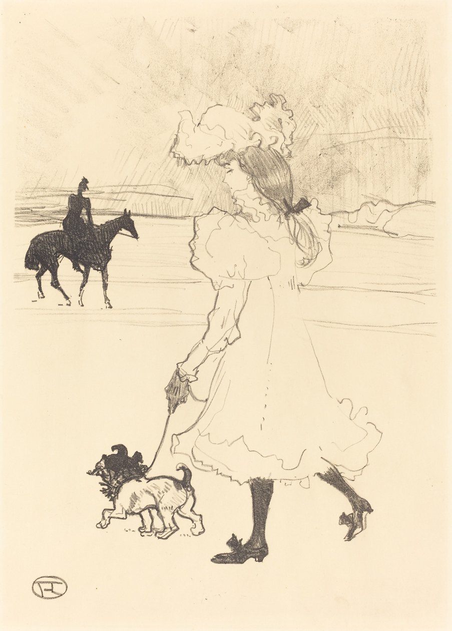Ormanda (Au bois) by Henri de Toulouse Lautrec