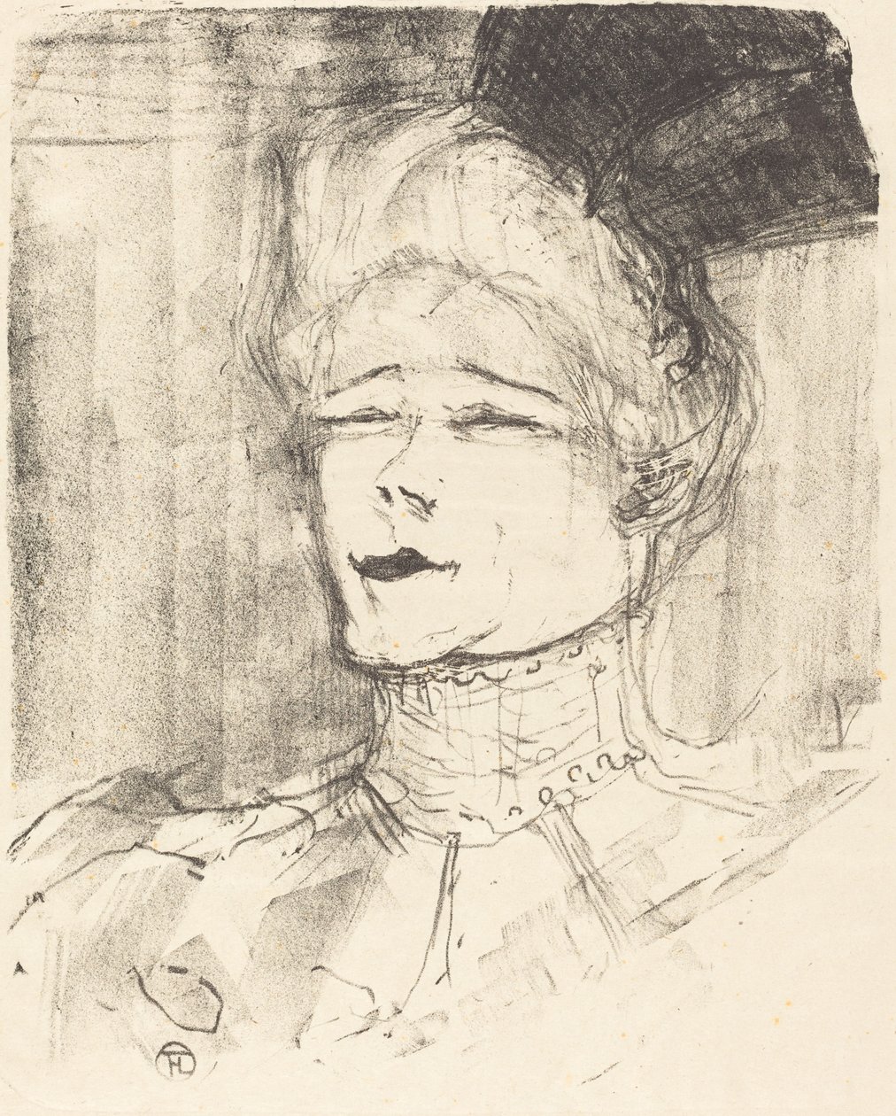 Jeanne Granier, 1896. by Henri de Toulouse Lautrec