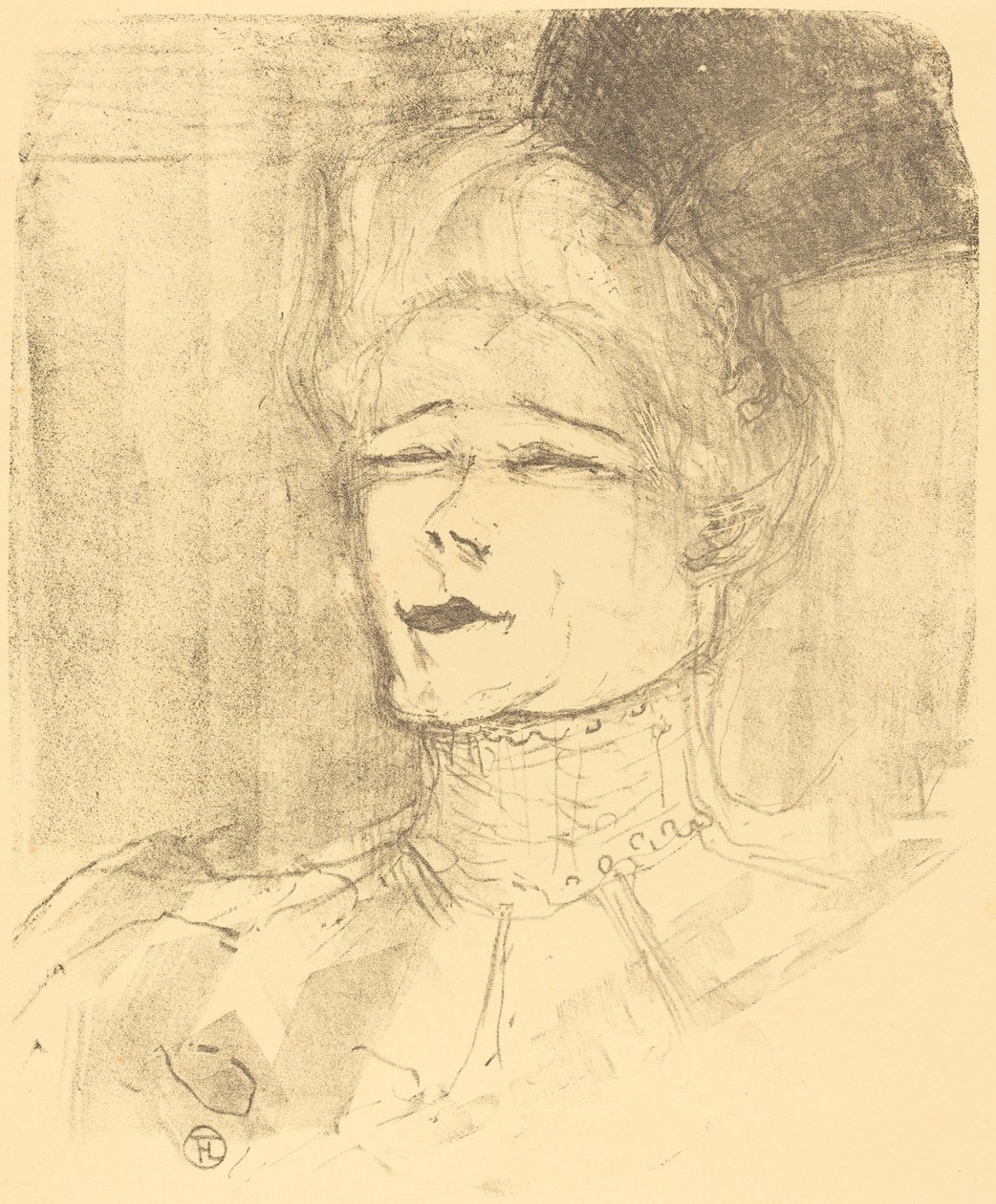 Jeanne Granier, 1896. by Henri de Toulouse Lautrec