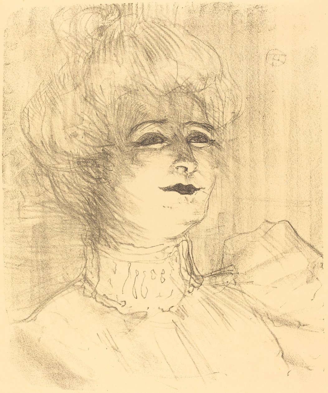 Jeanne Hading, 1896. by Henri de Toulouse Lautrec