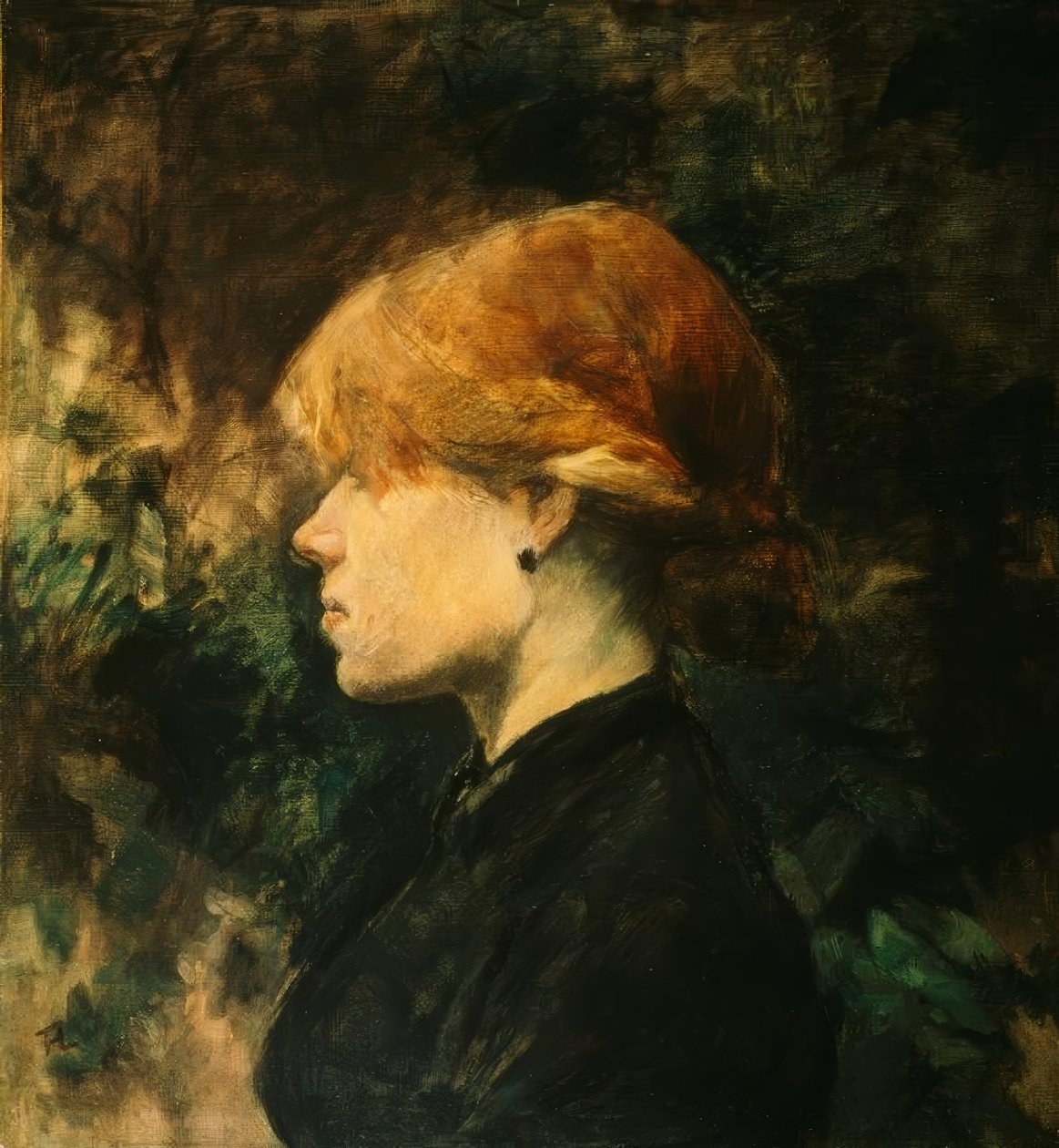 Jeune femme aux cheveux roux (La rousse) by Henri de Toulouse Lautrec