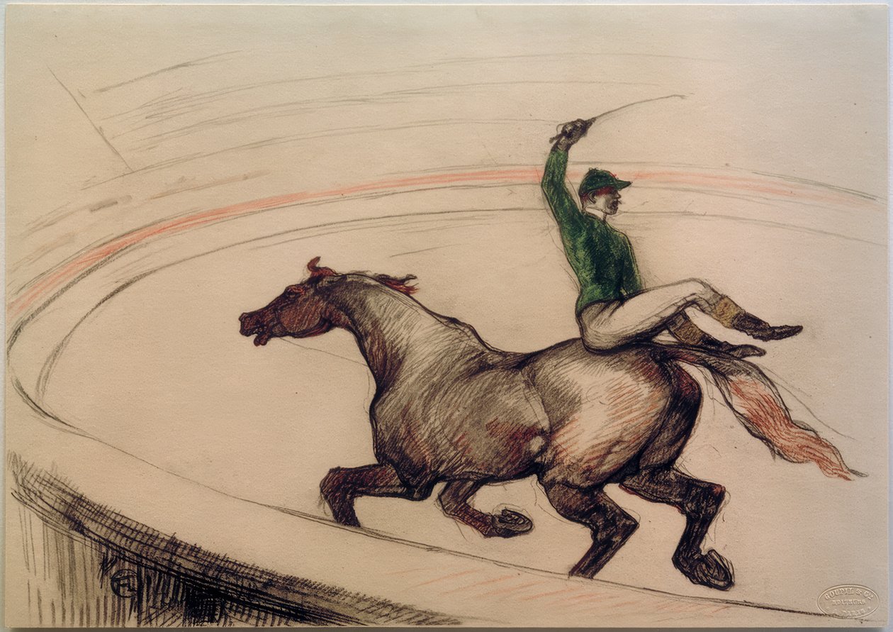Jokey by Henri de Toulouse Lautrec
