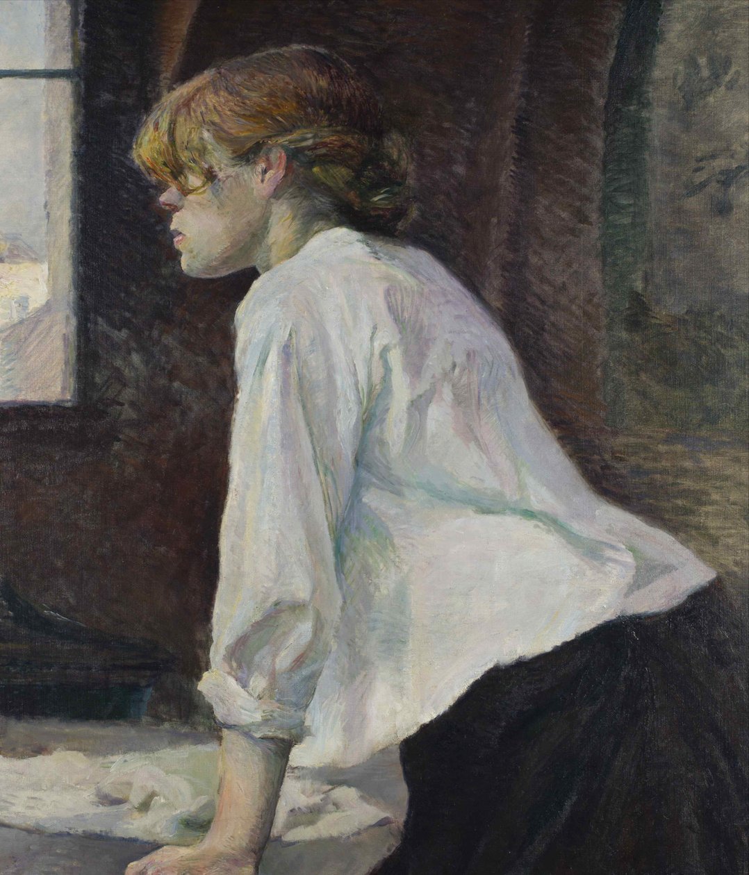 Çamaşırcı, 1886-1887. by Henri de Toulouse Lautrec