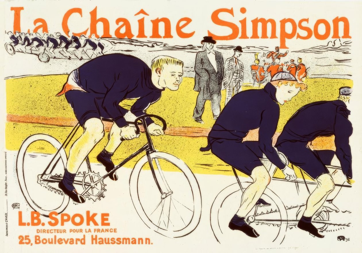 Simpson Kanalı by Henri de Toulouse Lautrec