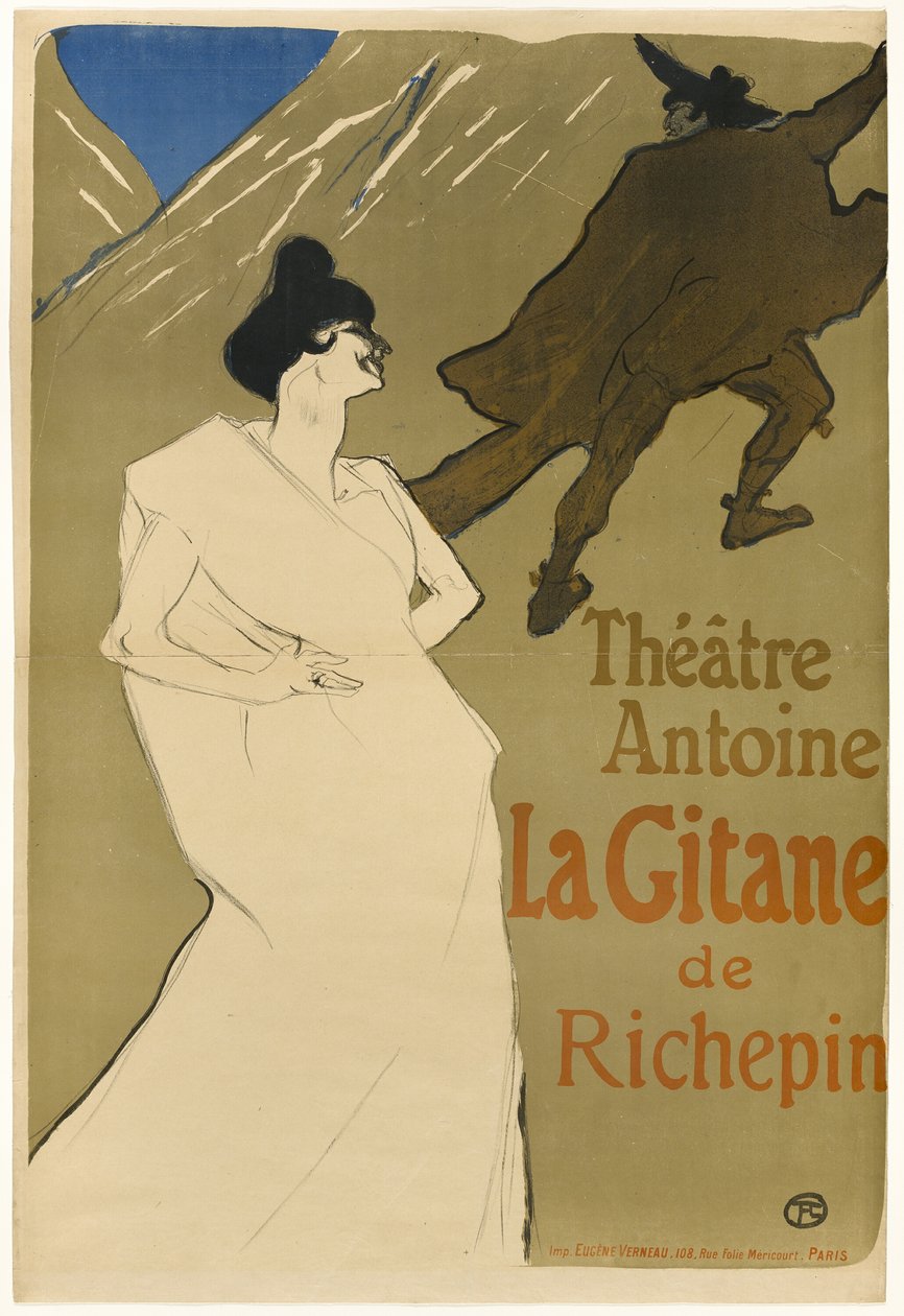 Çingene by Henri de Toulouse Lautrec