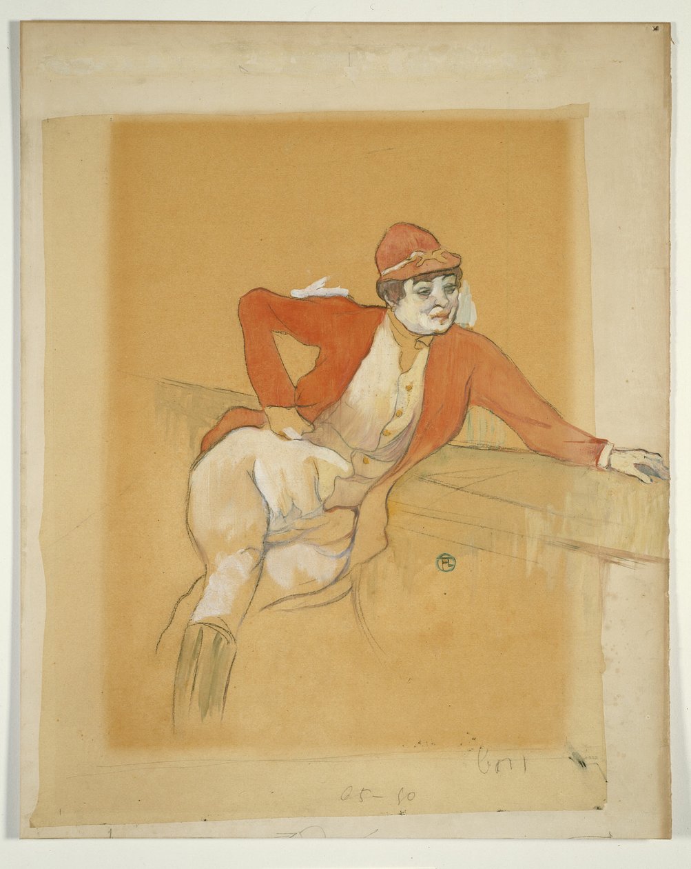 Jokey Kostümlü La Makarna by Henri de Toulouse Lautrec