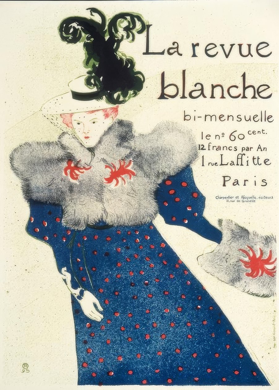 Beyaz İnceleme by Henri de Toulouse Lautrec