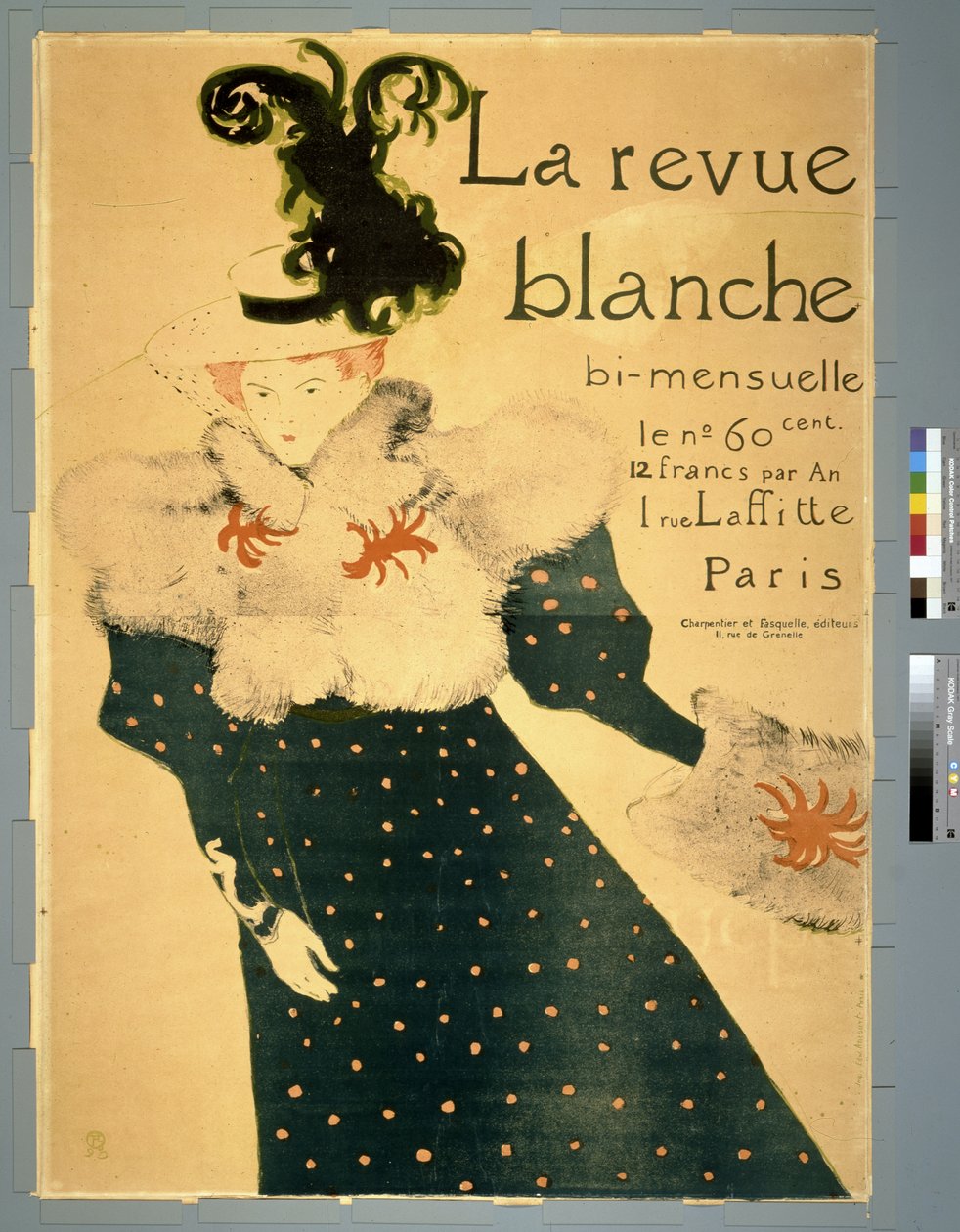 Beyaz Revü, 1895 by Henri de Toulouse Lautrec