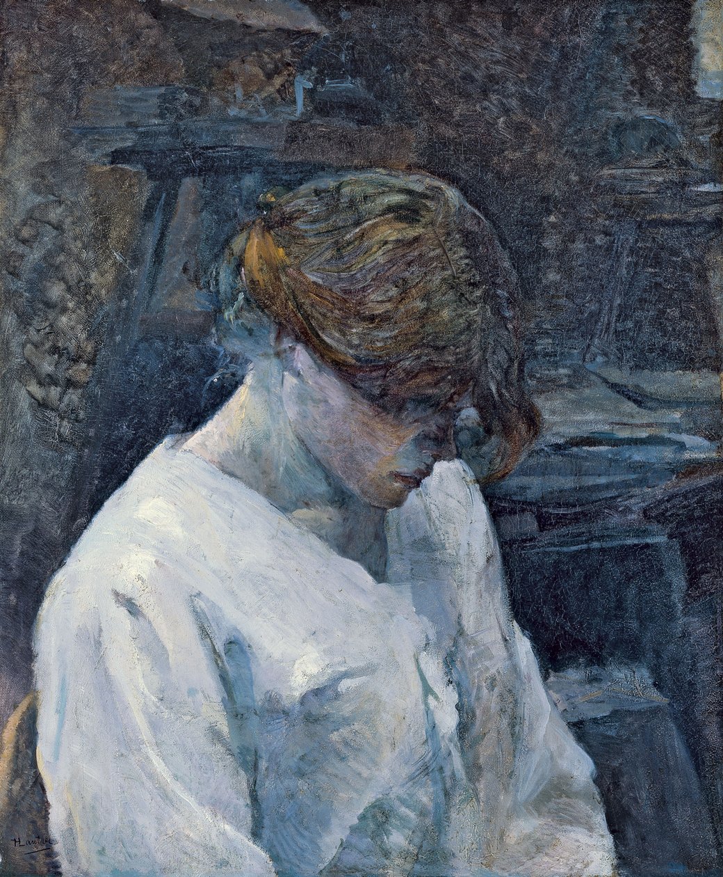 Beyaz Bluzlu La Rousse, 1889 by Henri de Toulouse Lautrec