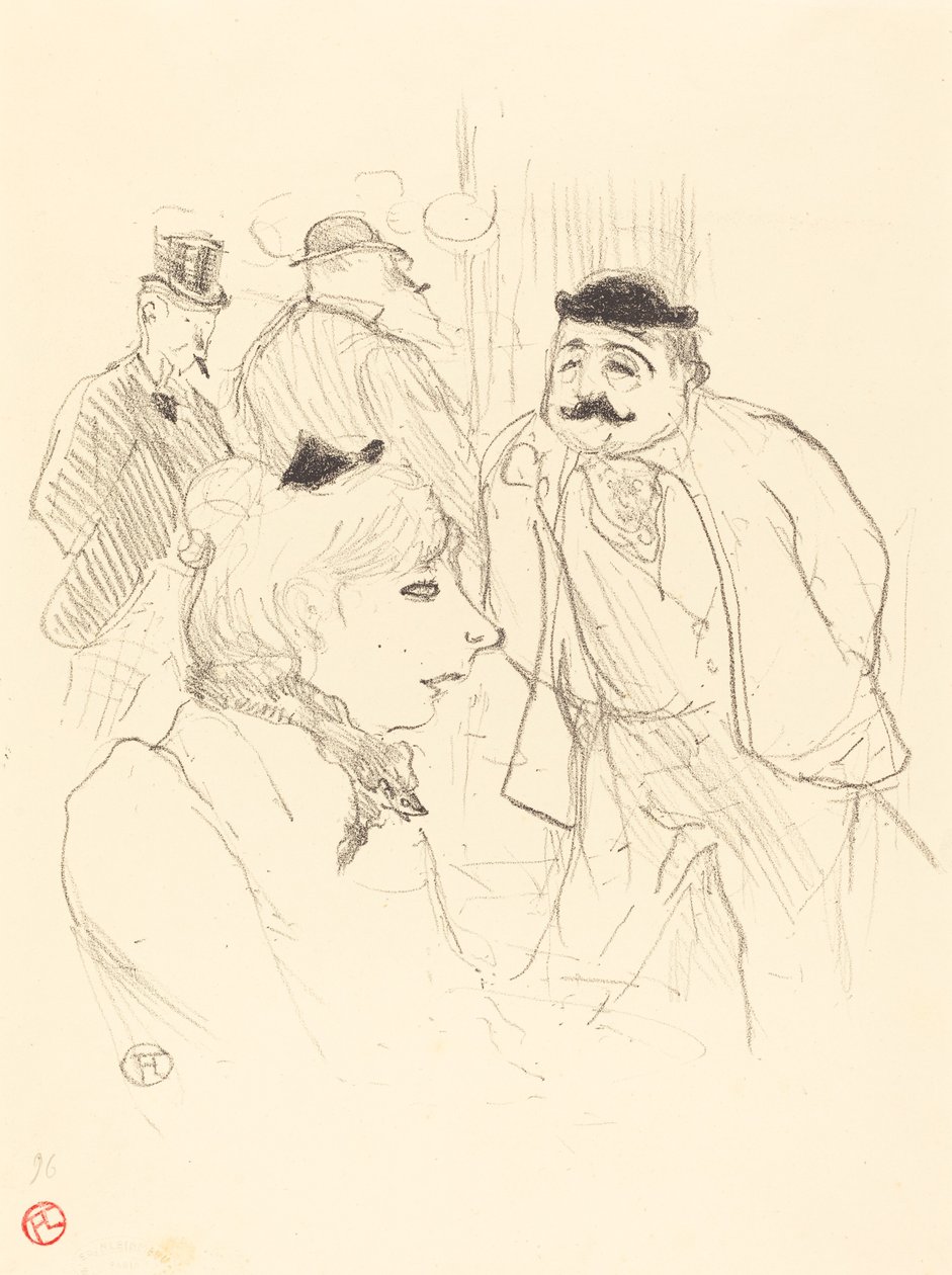 Kök (Moulin Rouge) by Henri de Toulouse Lautrec