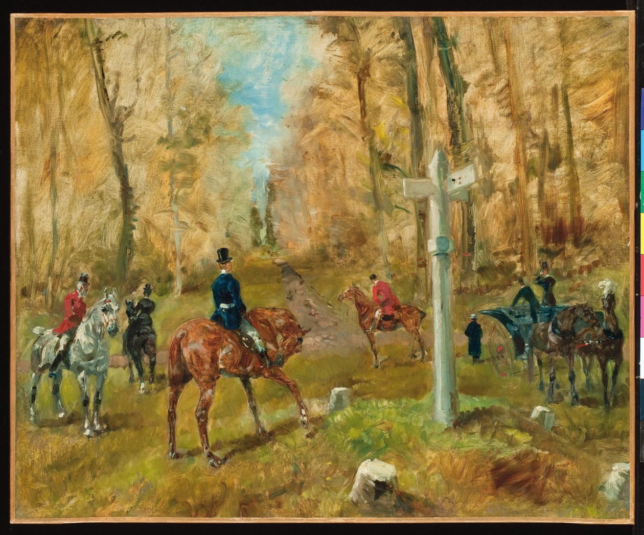 Kavşak, 1883 by Henri de Toulouse Lautrec
