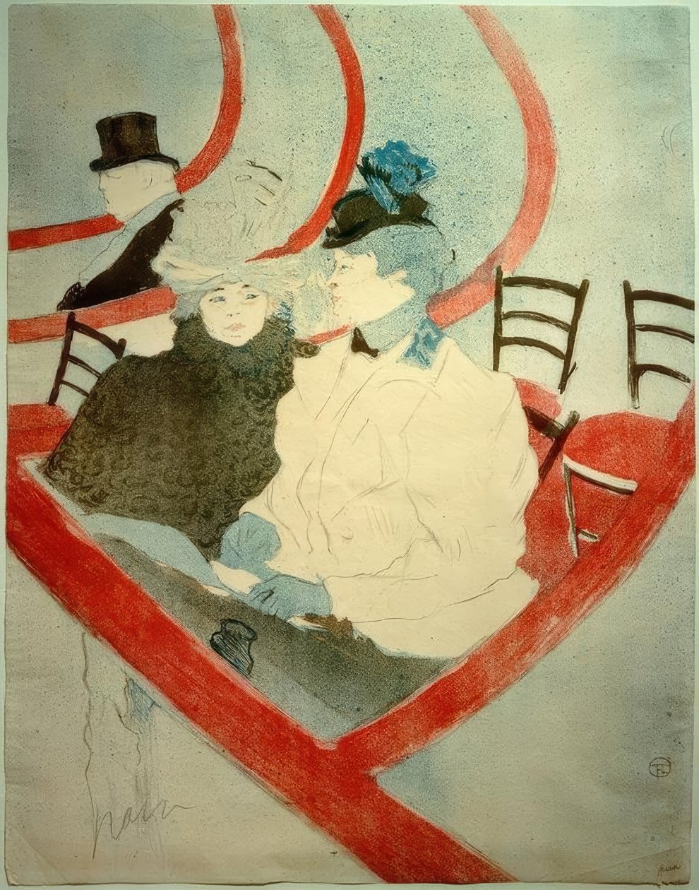 Büyük Loca by Henri de Toulouse Lautrec