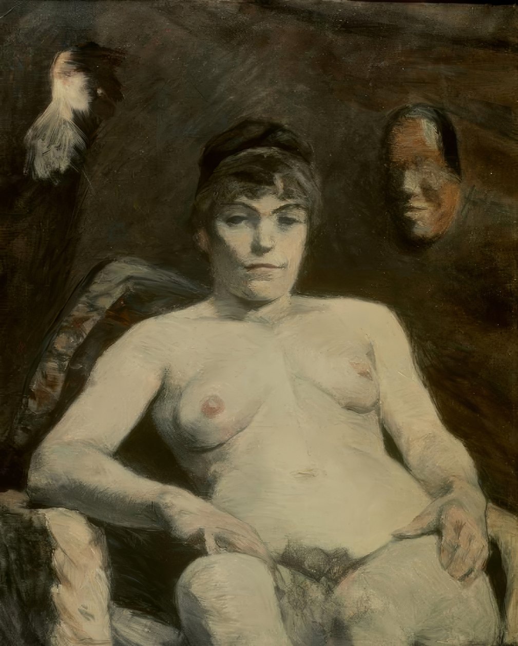 şişman marie by Henri de Toulouse Lautrec
