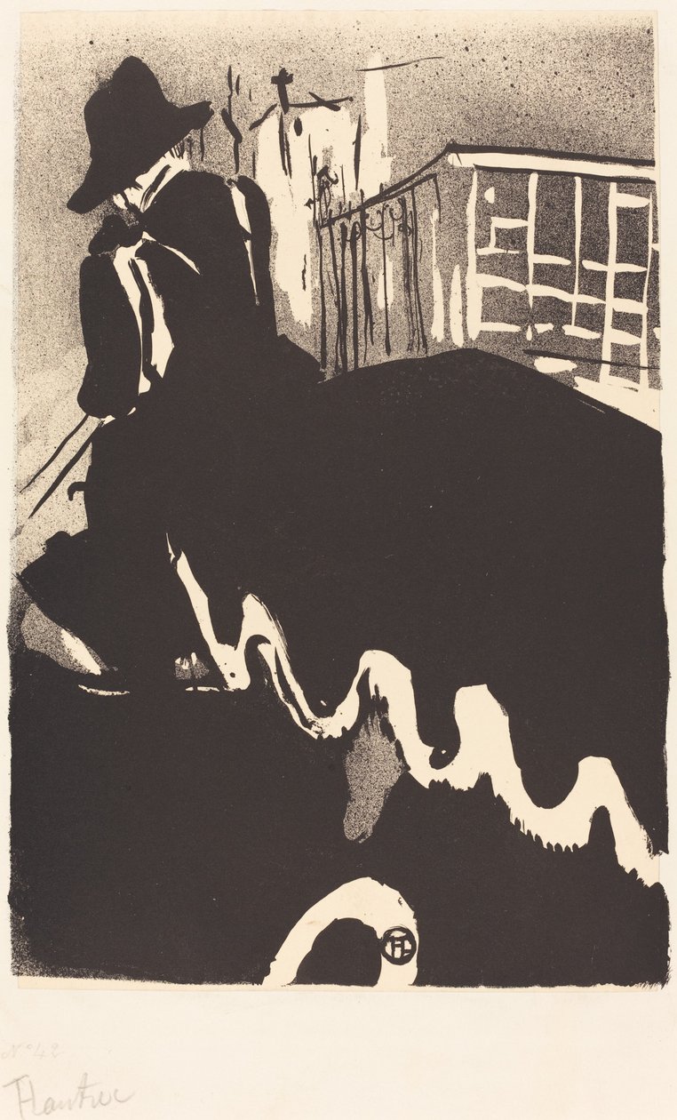 Son Balad Nihai balad, 1893. by Henri de Toulouse Lautrec