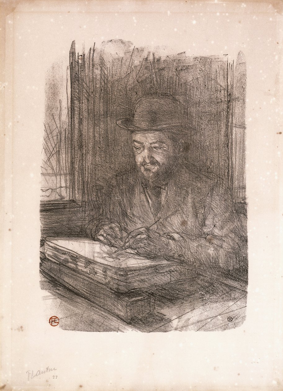 İyi Oymacı, Adolphe Albert, 1898 by Henri de Toulouse Lautrec