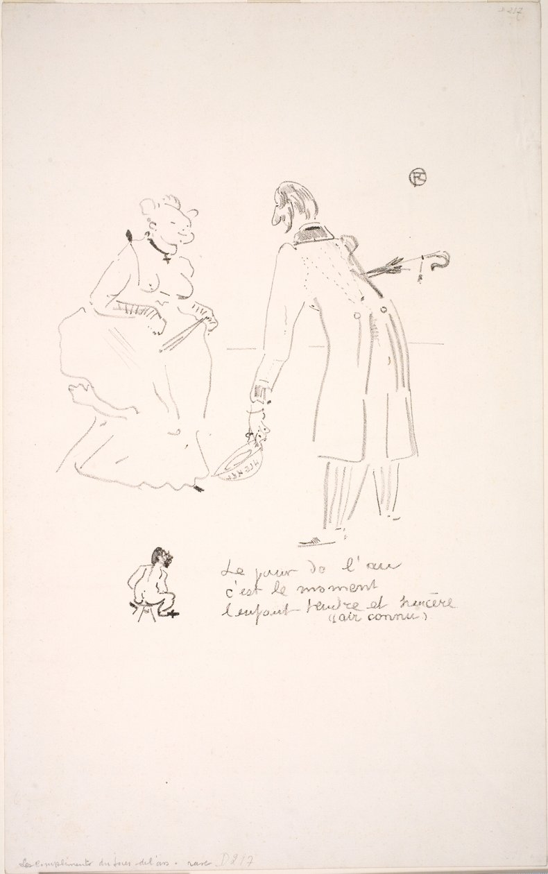 yeni yıl iltifatı by Henri de Toulouse Lautrec