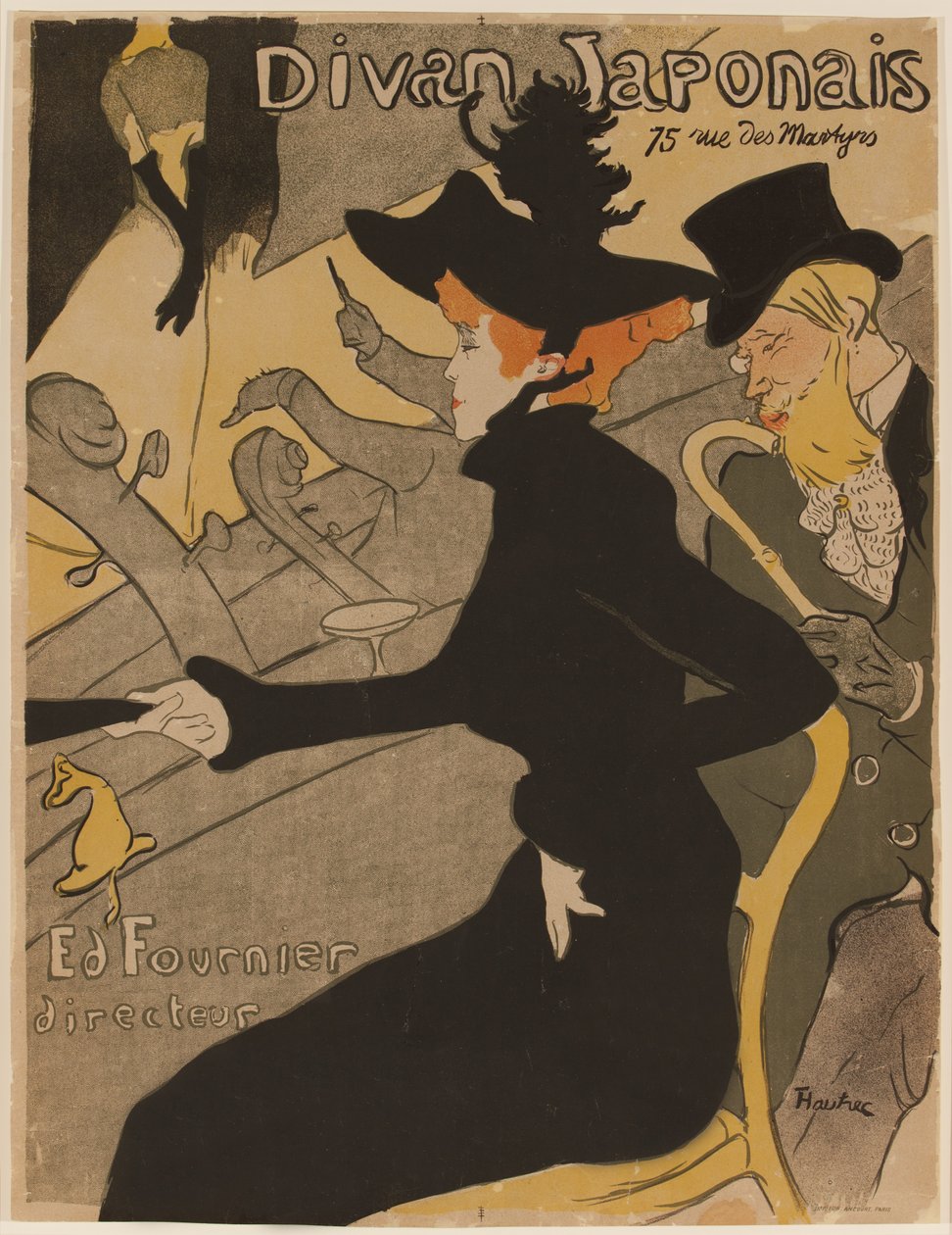 Japon Kanepe by Henri de Toulouse Lautrec