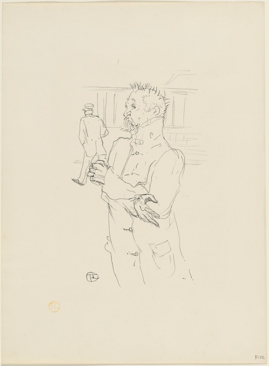 Aptal by Henri de Toulouse Lautrec