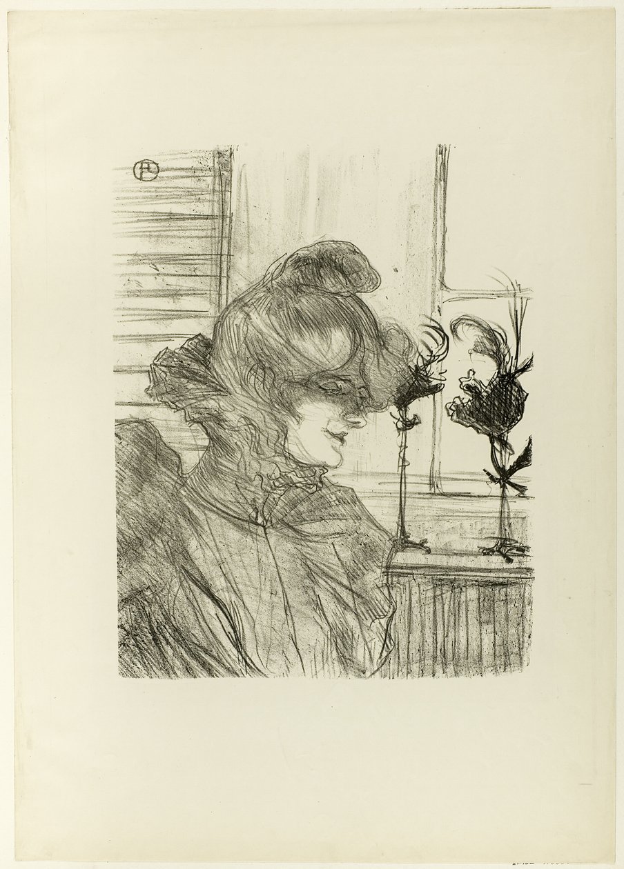 Le Margoin (Matmazel Louise Blouet) by Henri de Toulouse Lautrec