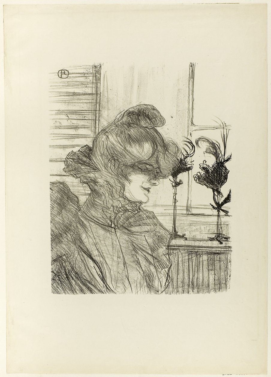 Le Margoin (Matmazel Louise Blouet) by Henri de Toulouse Lautrec