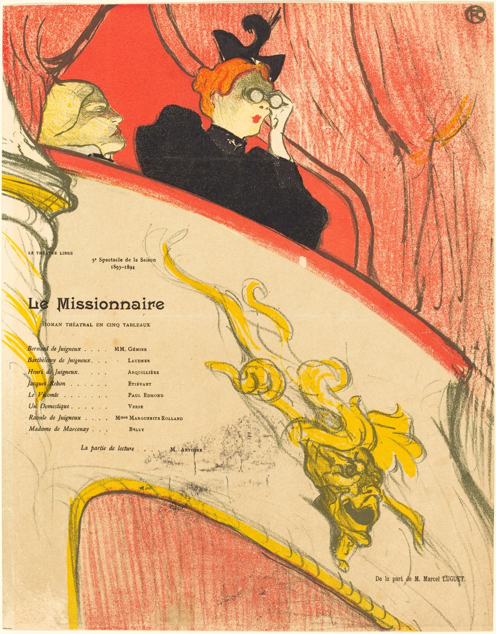 misyoner by Henri de Toulouse Lautrec