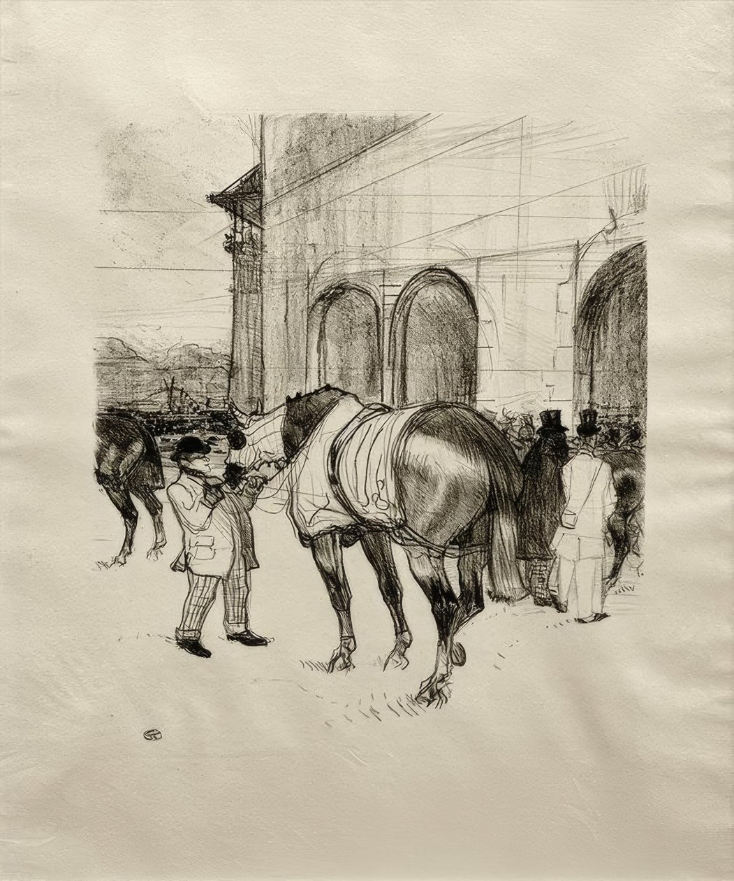 Padok by Henri de Toulouse Lautrec