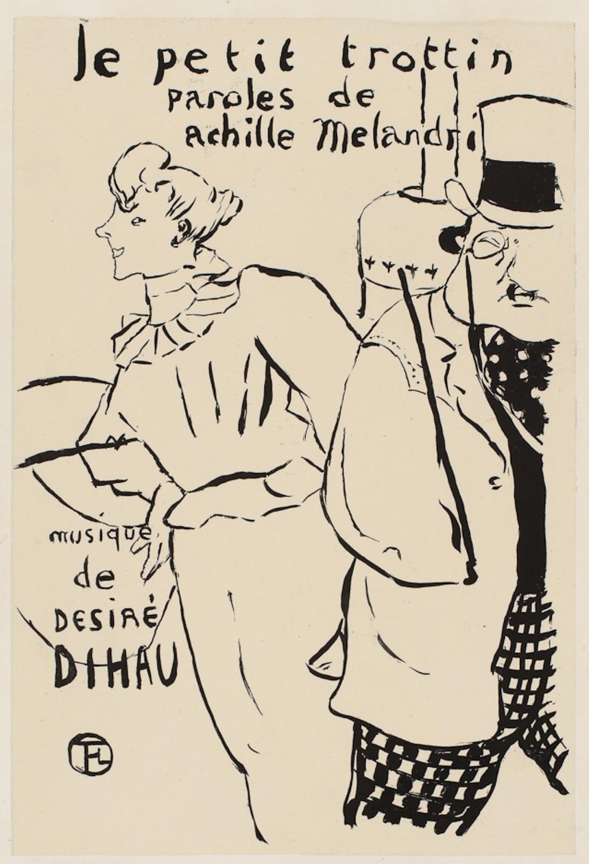 Küçük Trottin by Henri de Toulouse Lautrec