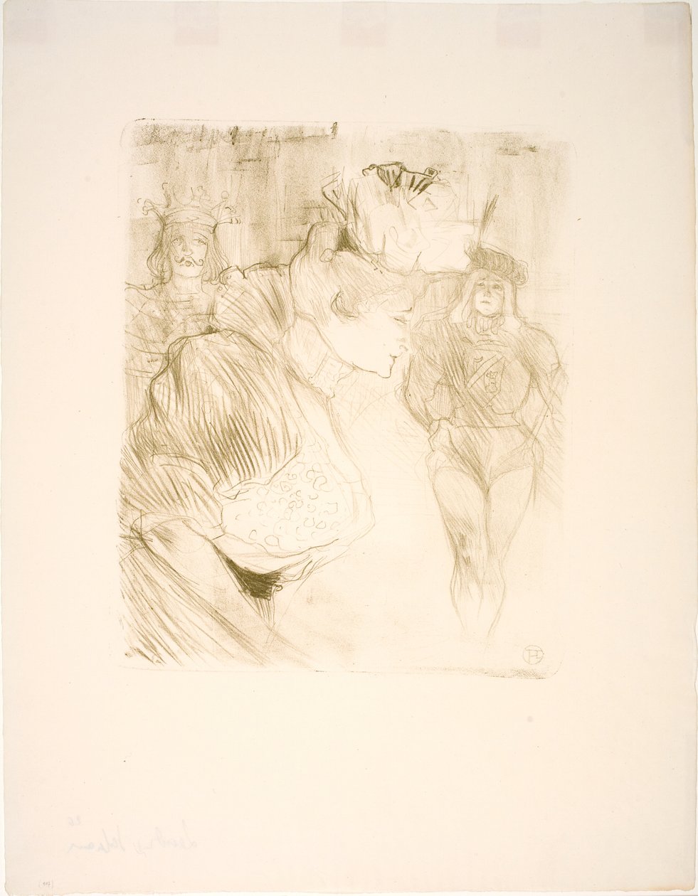 borç veren by Henri de Toulouse Lautrec