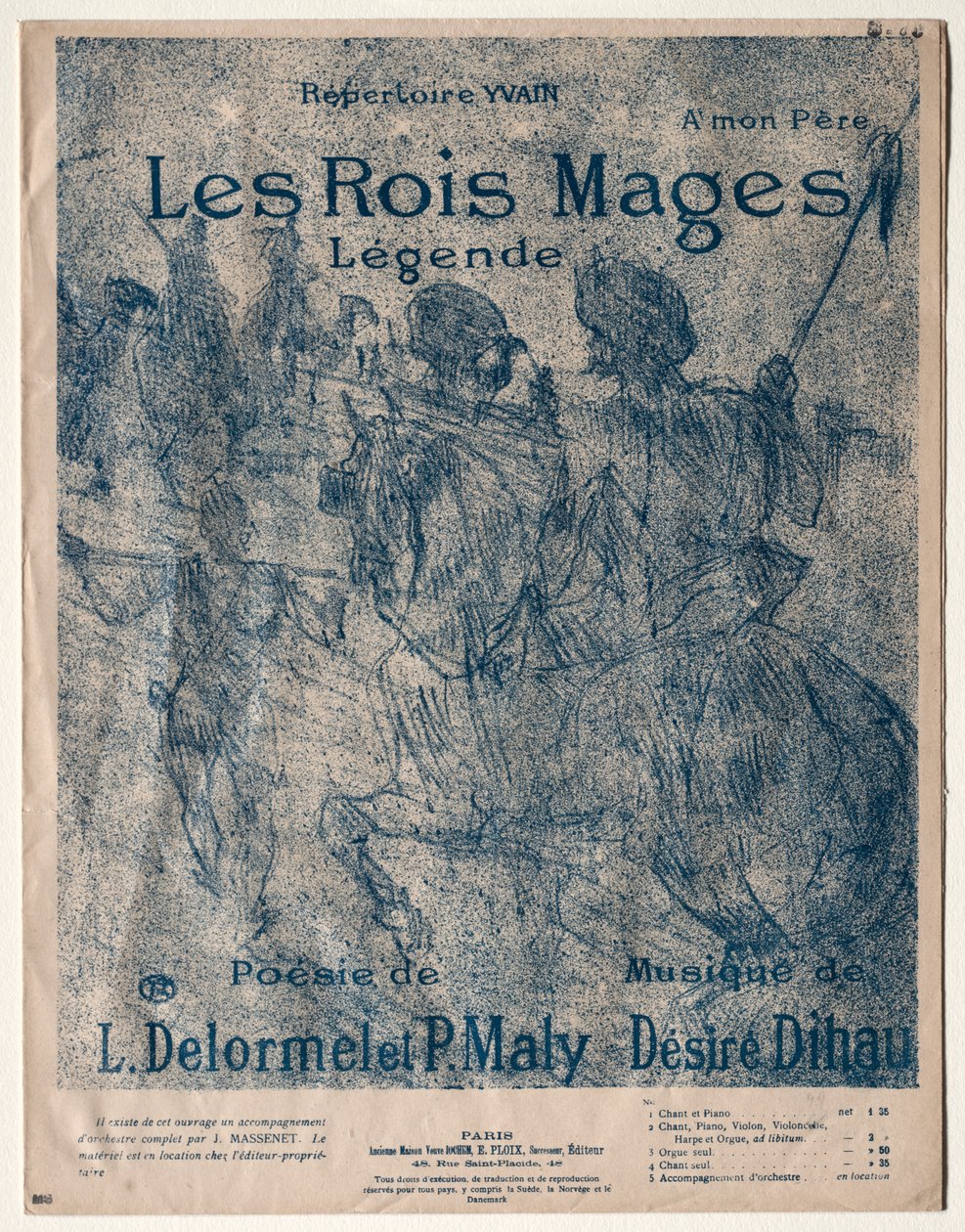 Büyücü by Henri de Toulouse Lautrec