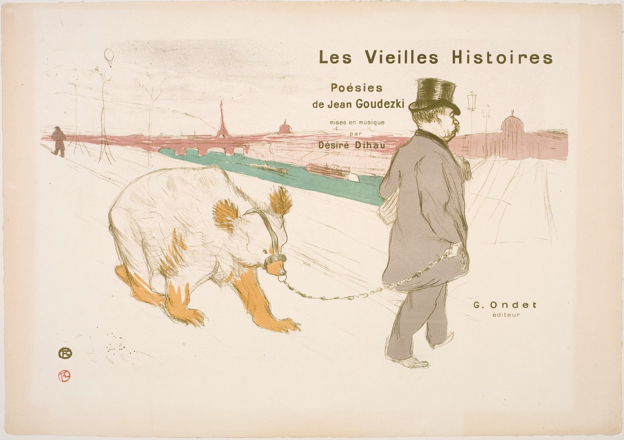 Eski Hikayeler, Kapaklar by Henri de Toulouse Lautrec