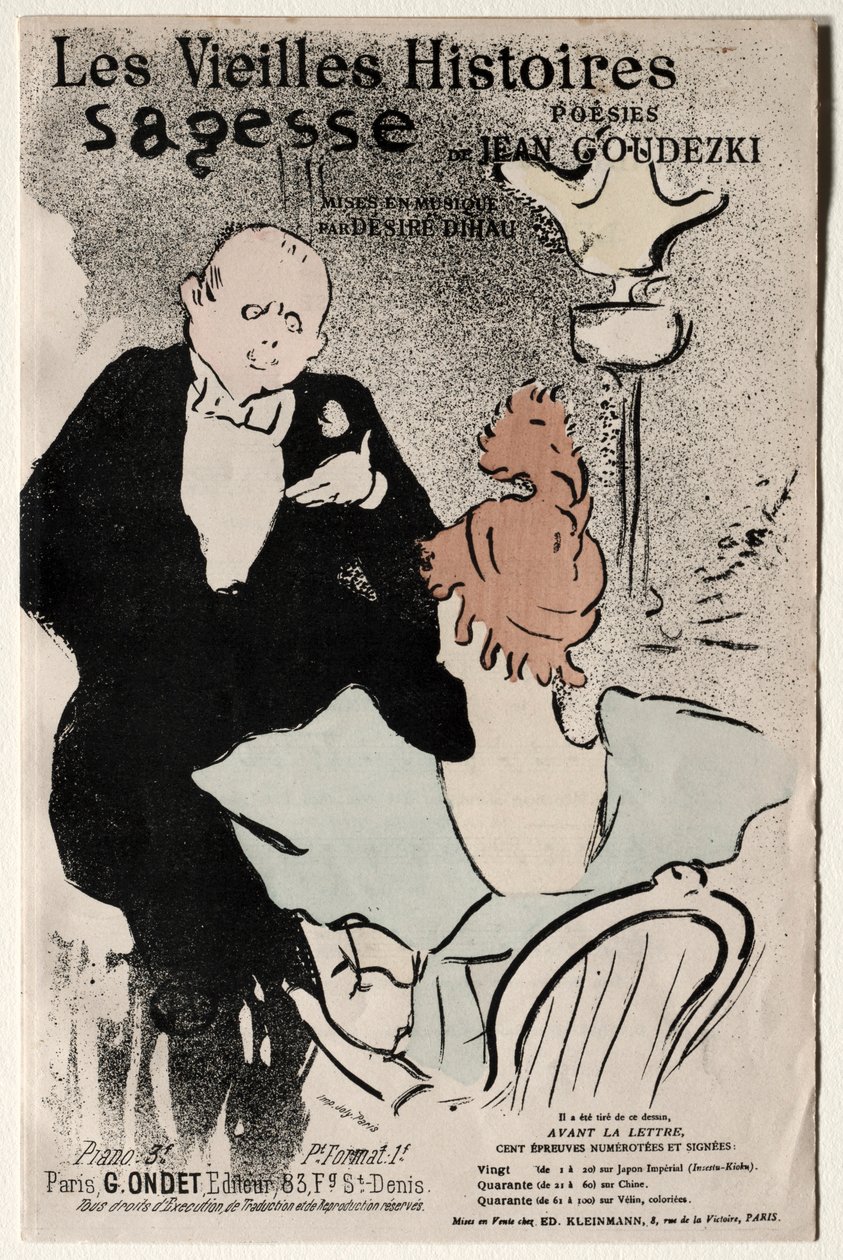 Eski Hikayeler: Bilgelik, 1893. by Henri de Toulouse Lautrec