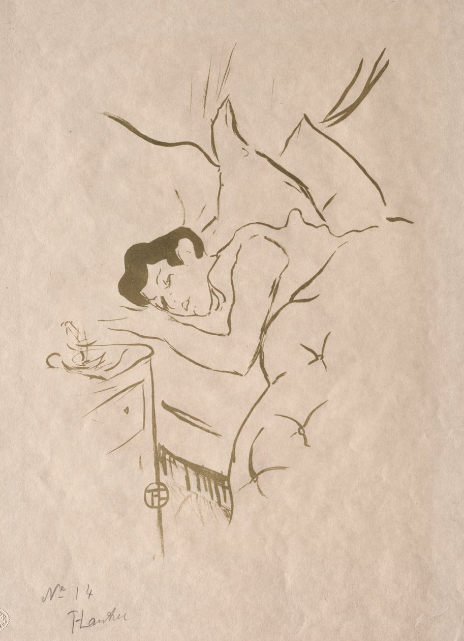 Eski Hikayeler: Ağzınız by Henri de Toulouse Lautrec