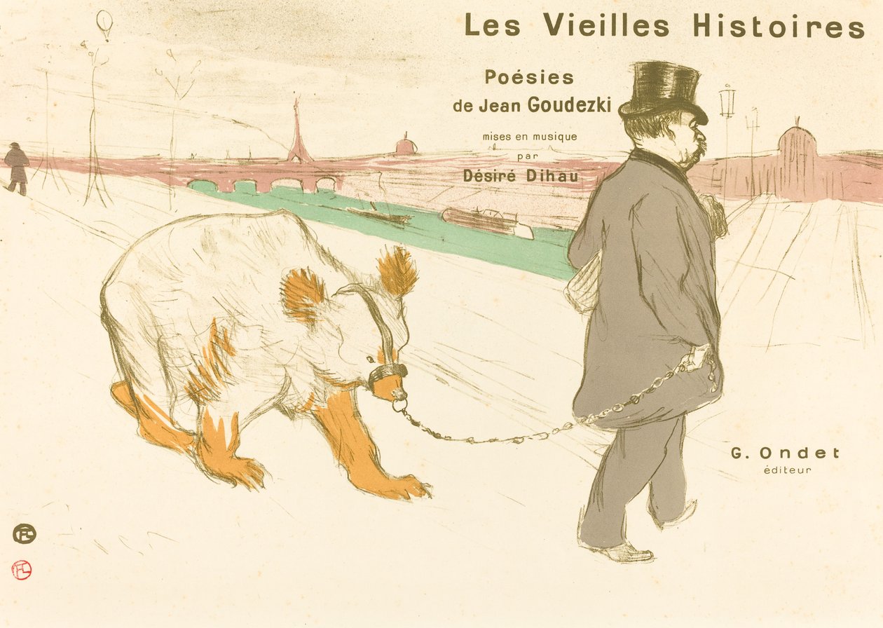Eski Hikayeler (kapak/başlık) by Henri de Toulouse Lautrec