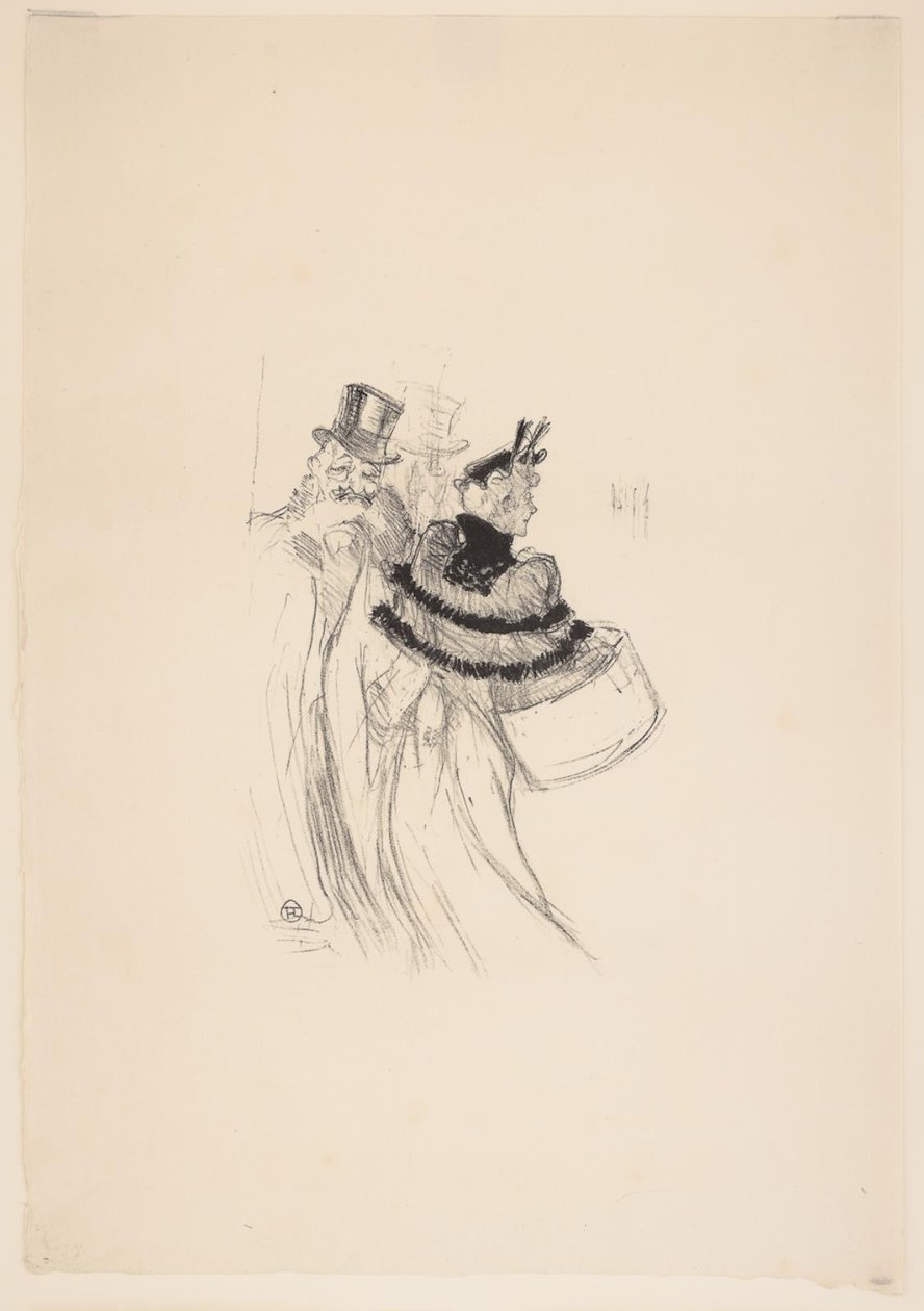 eski beyler by Henri de Toulouse Lautrec