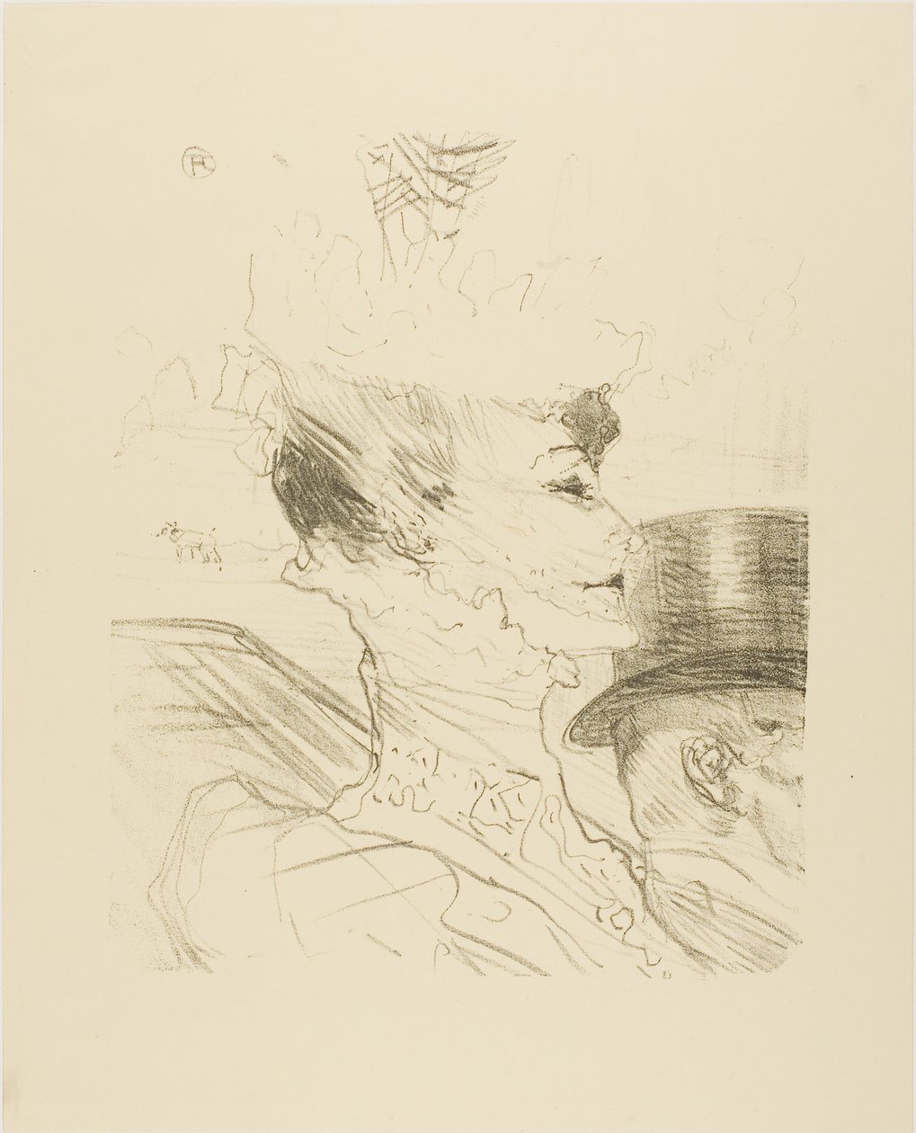 Louise Balthy, Treize Litografilerinden by Henri de Toulouse Lautrec