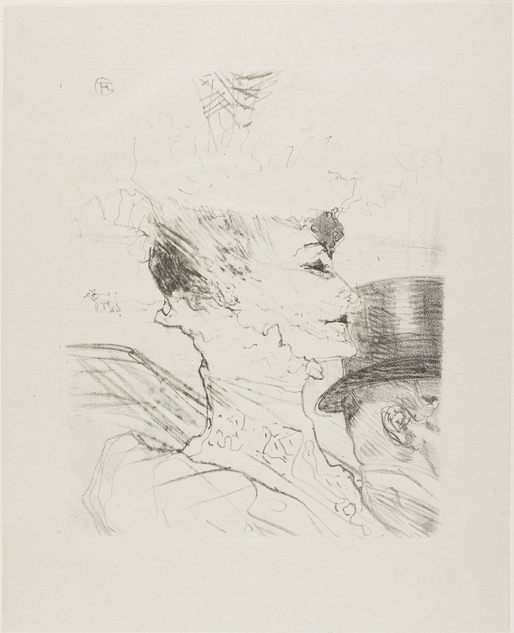 Louise Balthy, Treize Litografilerinden by Henri de Toulouse Lautrec