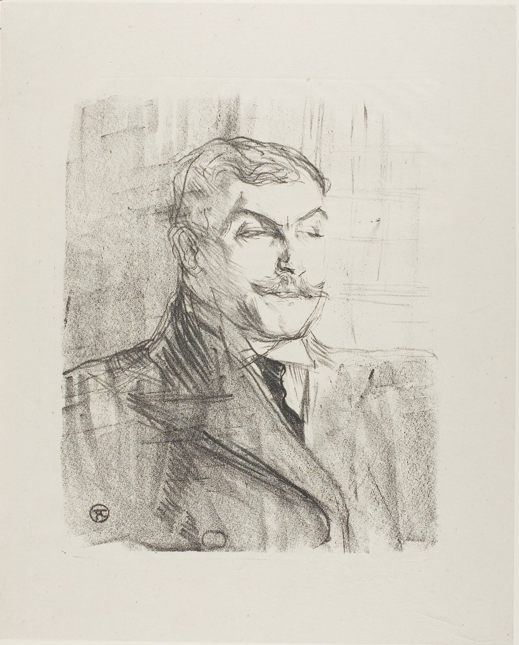 Lucien Guitry, Treize Litografilerinden by Henri de Toulouse Lautrec