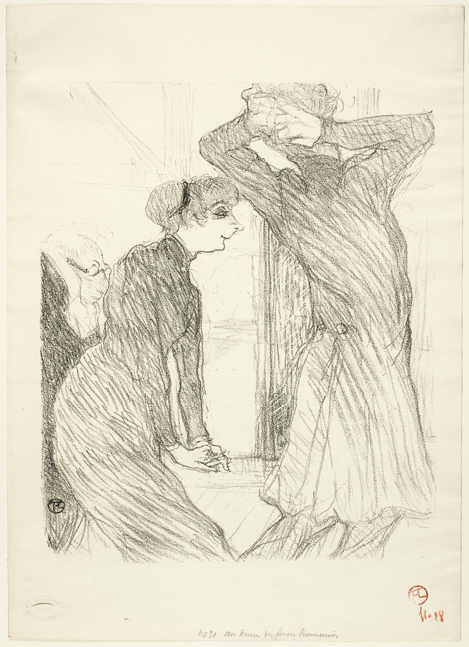 Lugné-Poé ve Bady, "İnsan Güçlerinin Üstünde" by Henri de Toulouse Lautrec