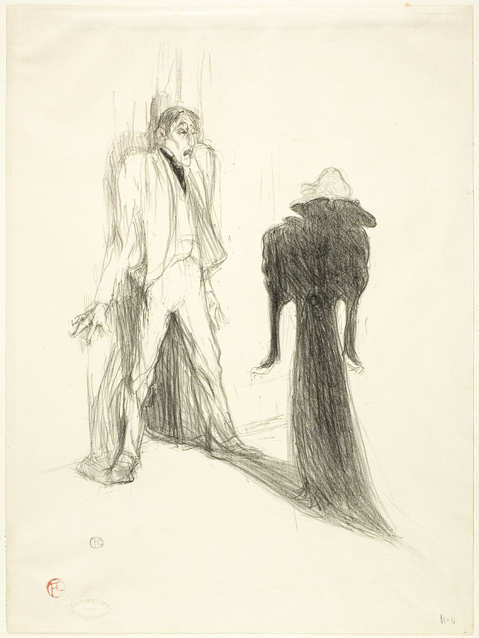 Lugné-Poé, Resimde by Henri de Toulouse Lautrec