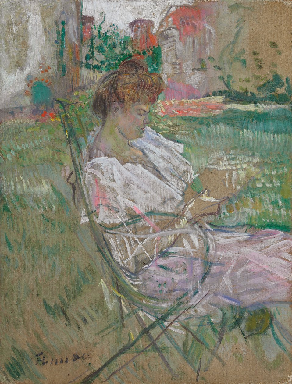 Madam Misia Natanson, 1897 by Henri de Toulouse Lautrec